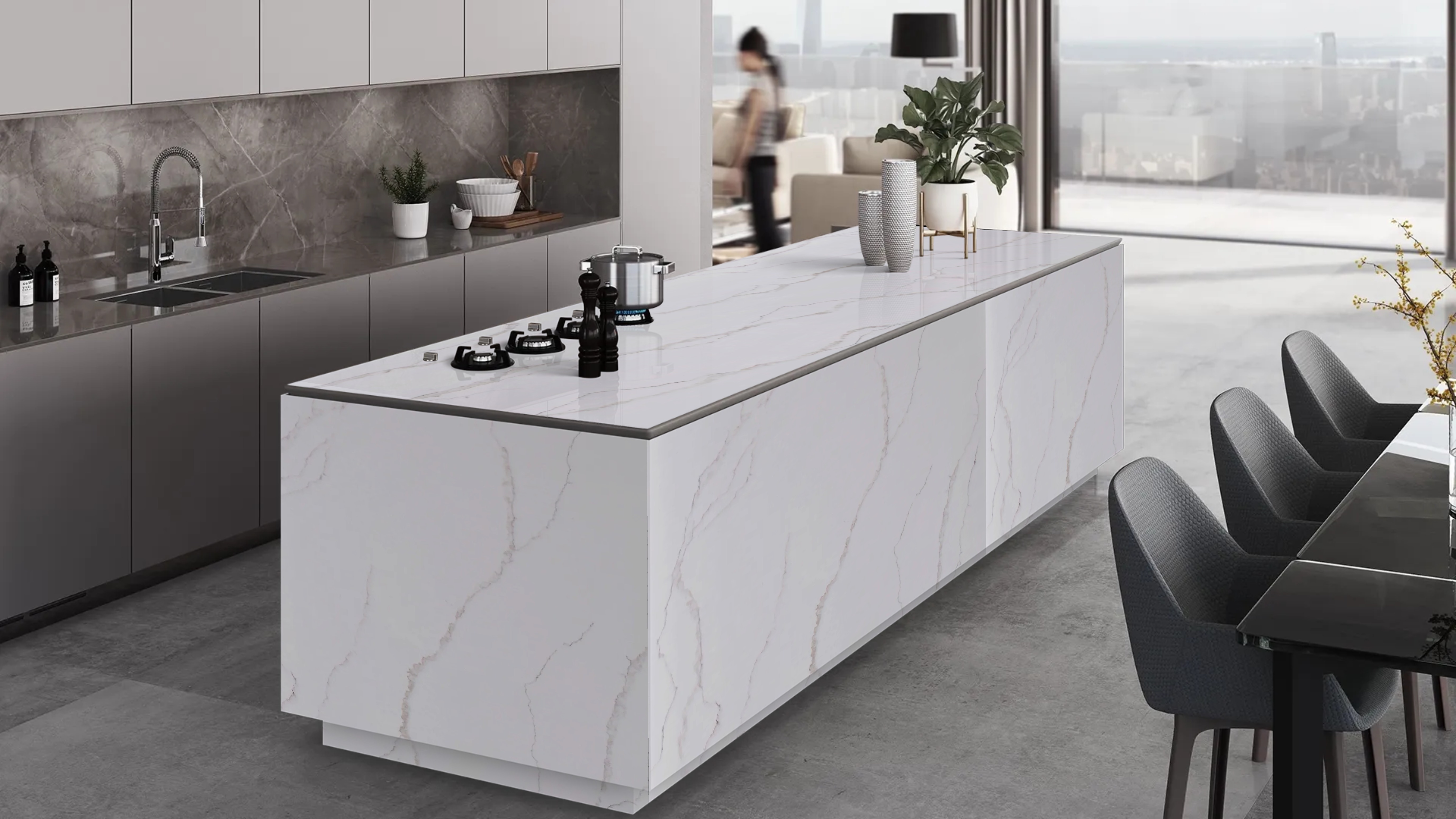 Statuario Nuovo Gold view 5