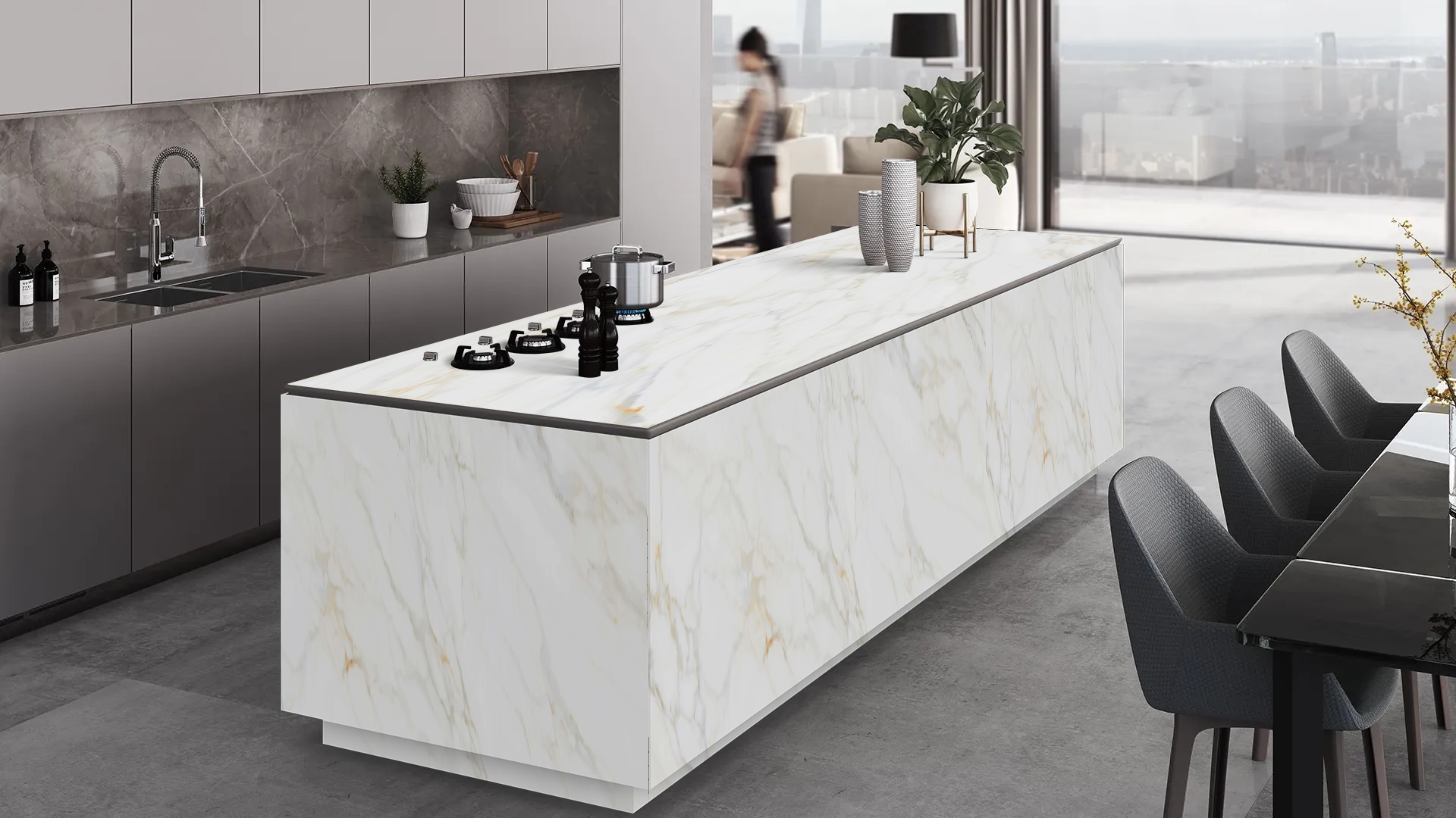 CARRARA GOLD - Porcelain